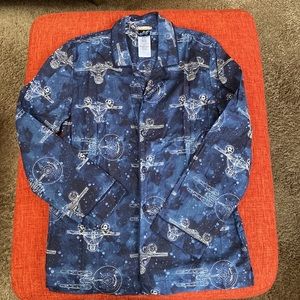 Rare Star Trek Pottery Barn Cotton Pajama Sleep Shirt